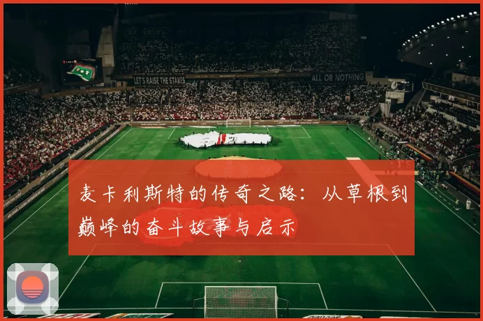麦卡利斯特的传奇之路：从草根到巅峰的奋斗故事与启示